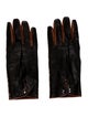 Burberry Pattern Printed Leather Gloves