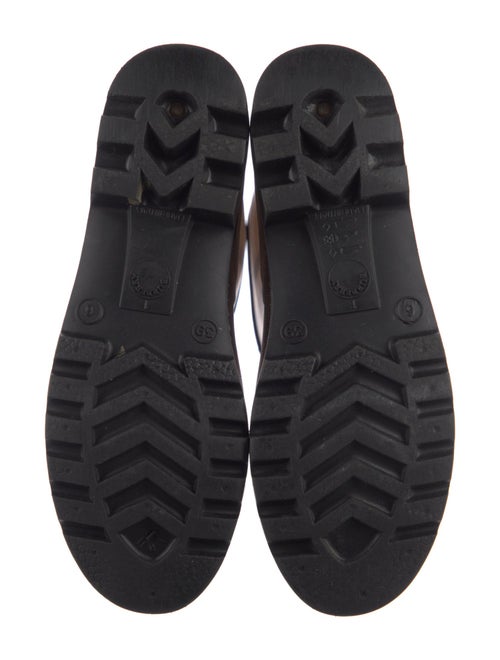 Burberry Haymarket Check Pattern Rubber Rain Boots