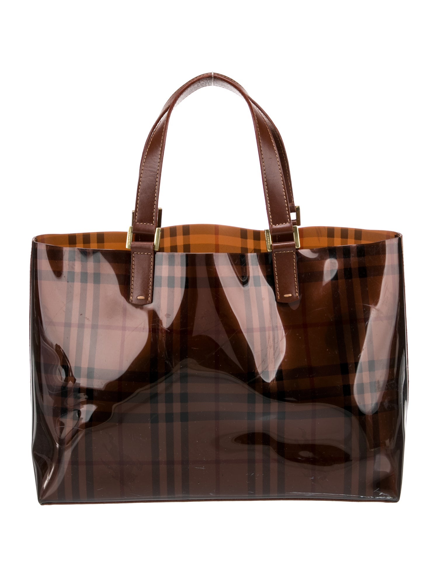 Burberry Haymarket Check Tote