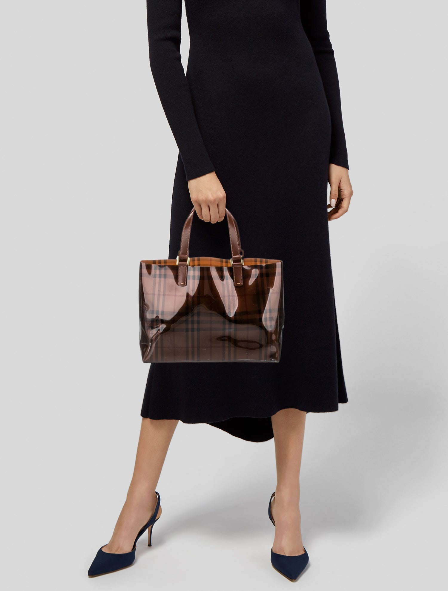 Burberry Haymarket Check Tote