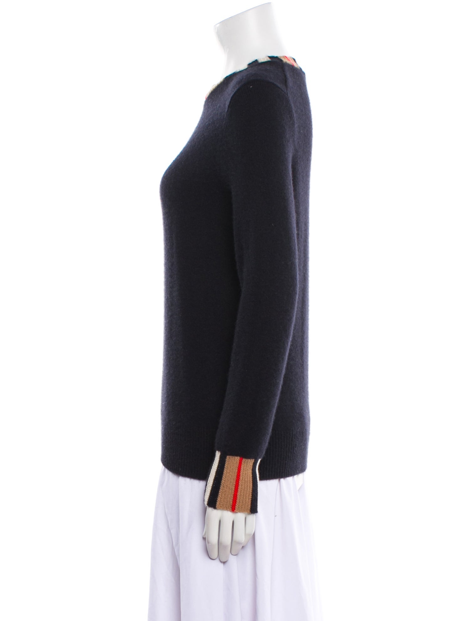 Burberry Cashmere Crew Neck Sweater