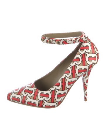Burberry Pumps TB Monogram Leather IT 37.5 | 7.5
