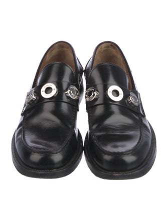 Burberry Broadbrook Patent Leather Loafers