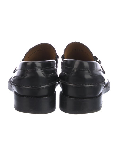 Burberry Broadbrook Patent Leather Loafers