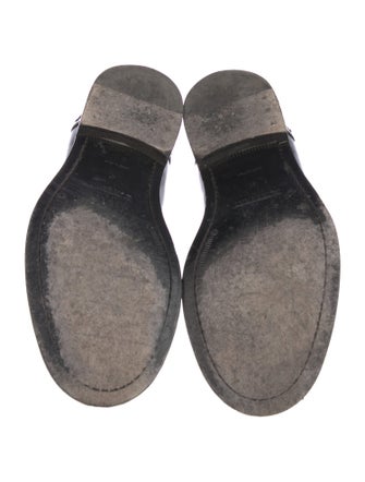 Burberry Broadbrook Patent Leather Loafers