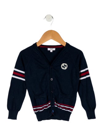 Burberry Logo Woven Cardigan