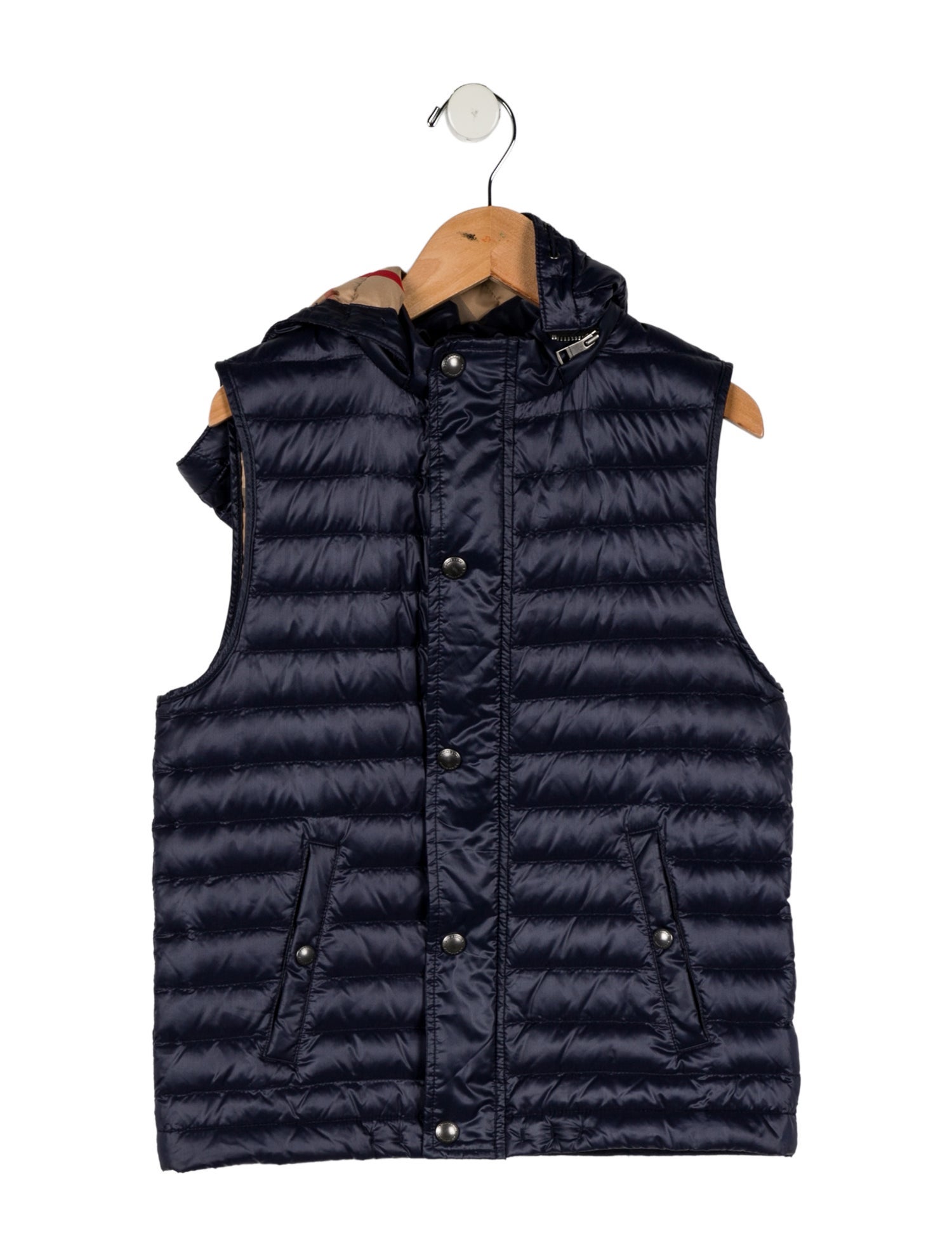 Burberry Hooded Solid Vest