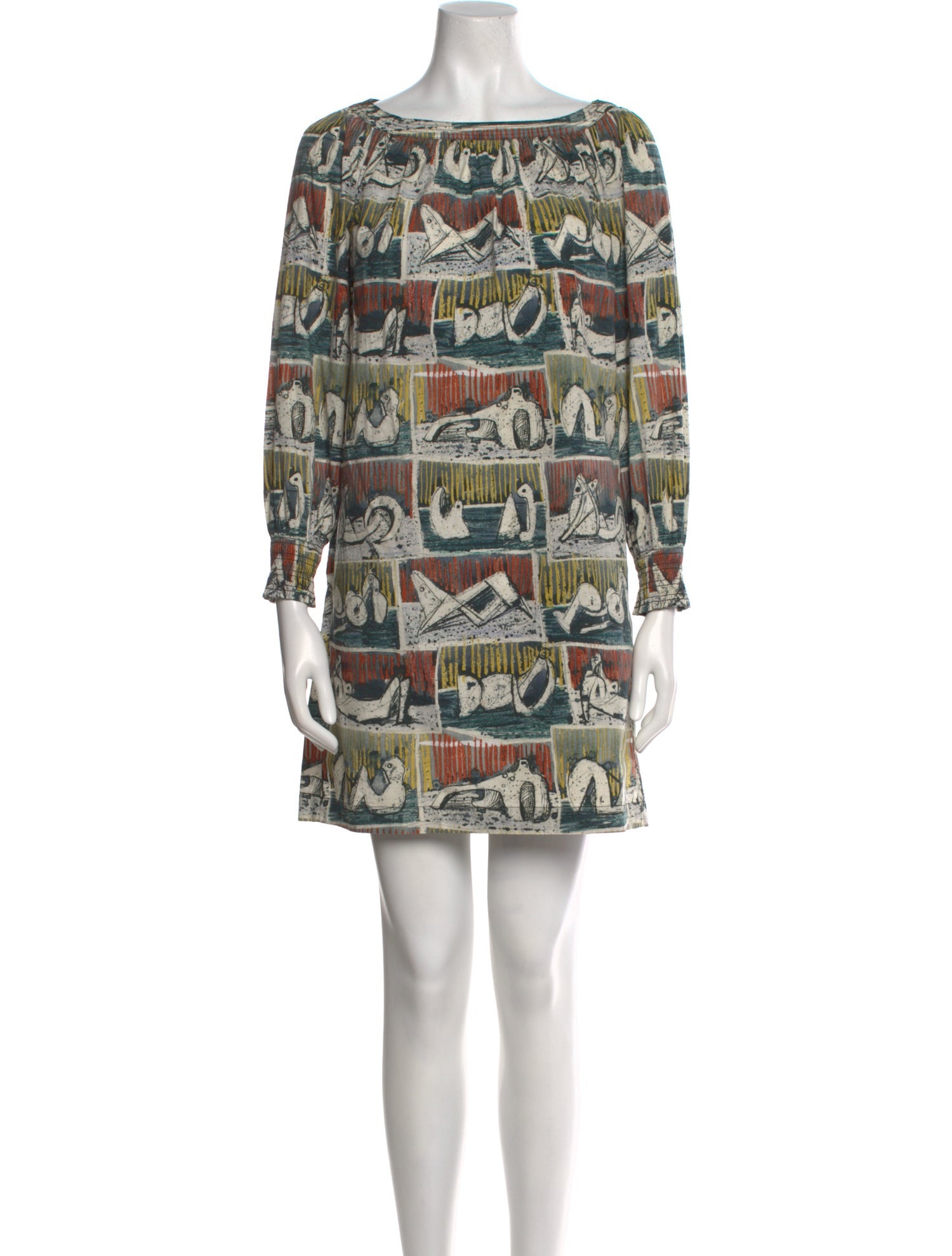 Burberry Printed Mini Dress