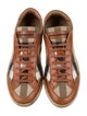 Burberry House Check Pattern Canvas Sneakers