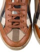Burberry House Check Pattern Canvas Sneakers