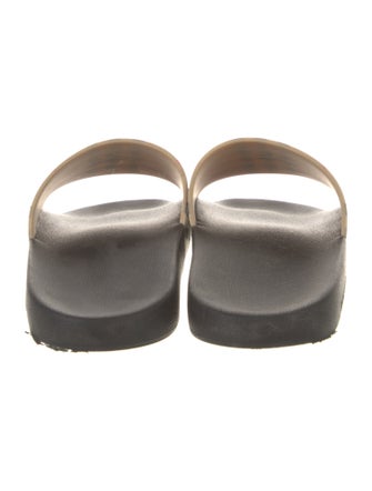 Burberry House Check Pattern Rubber Slides