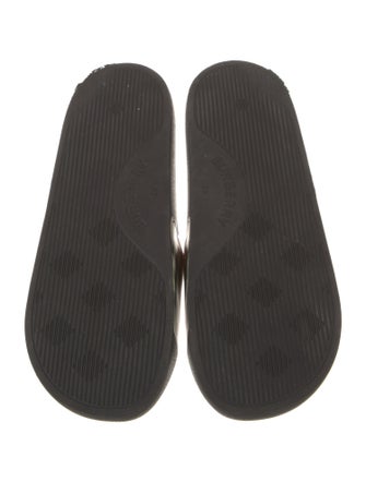 Burberry House Check Pattern Rubber Slides