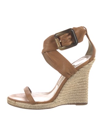 Burberry Leather Espadrilles