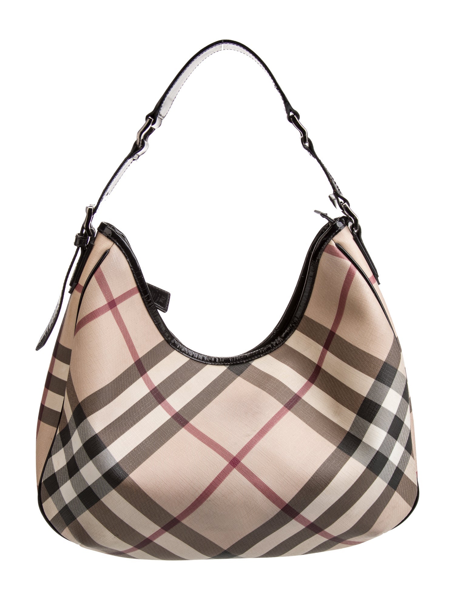 Burberry Super Nova Check Hobo