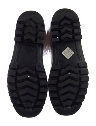 Burberry Nova Check Pattern Rubber Rain Boots