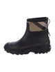 Burberry Exploded Check Pattern Rubber Rain Boots