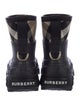Burberry Exploded Check Pattern Rubber Rain Boots