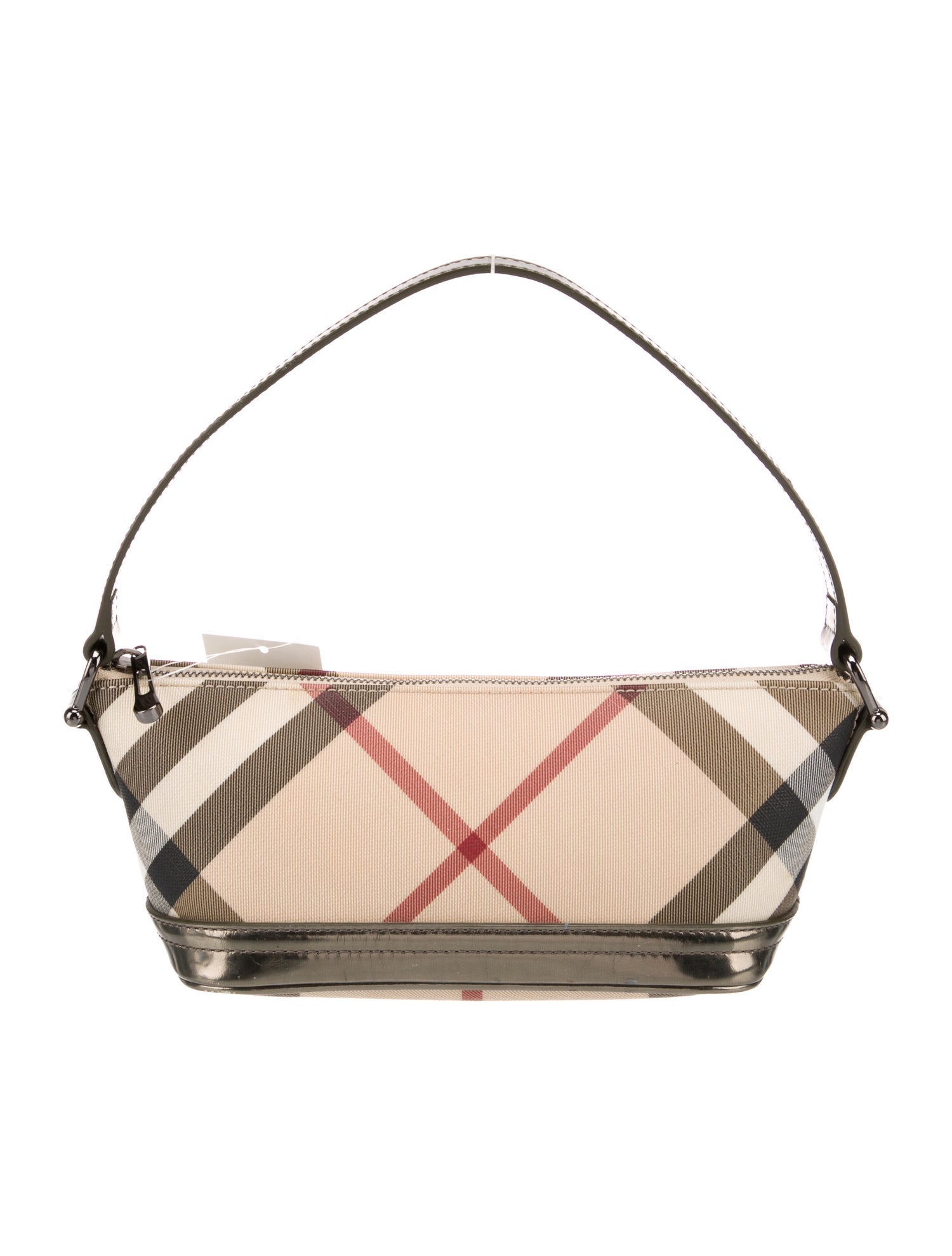 Burberry Super Nova Check Top Handle Bag Mini