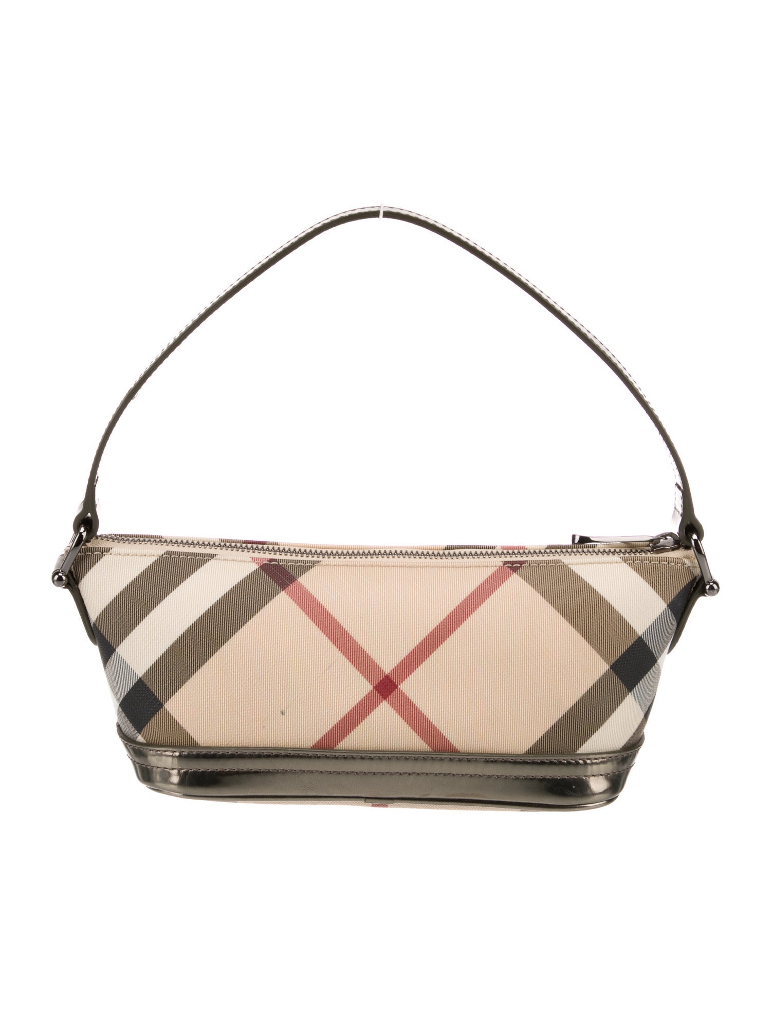 Burberry Super Nova Check Top Handle Bag Mini