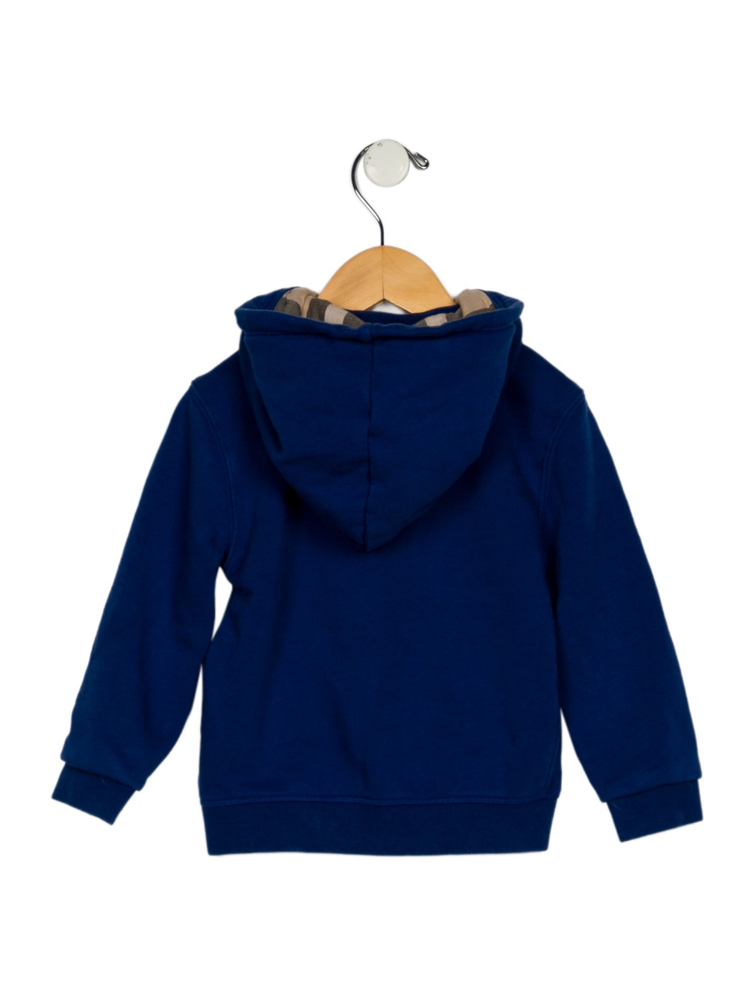 Burberry Toddler Boys' Solid Embroidered Burberry Jacket