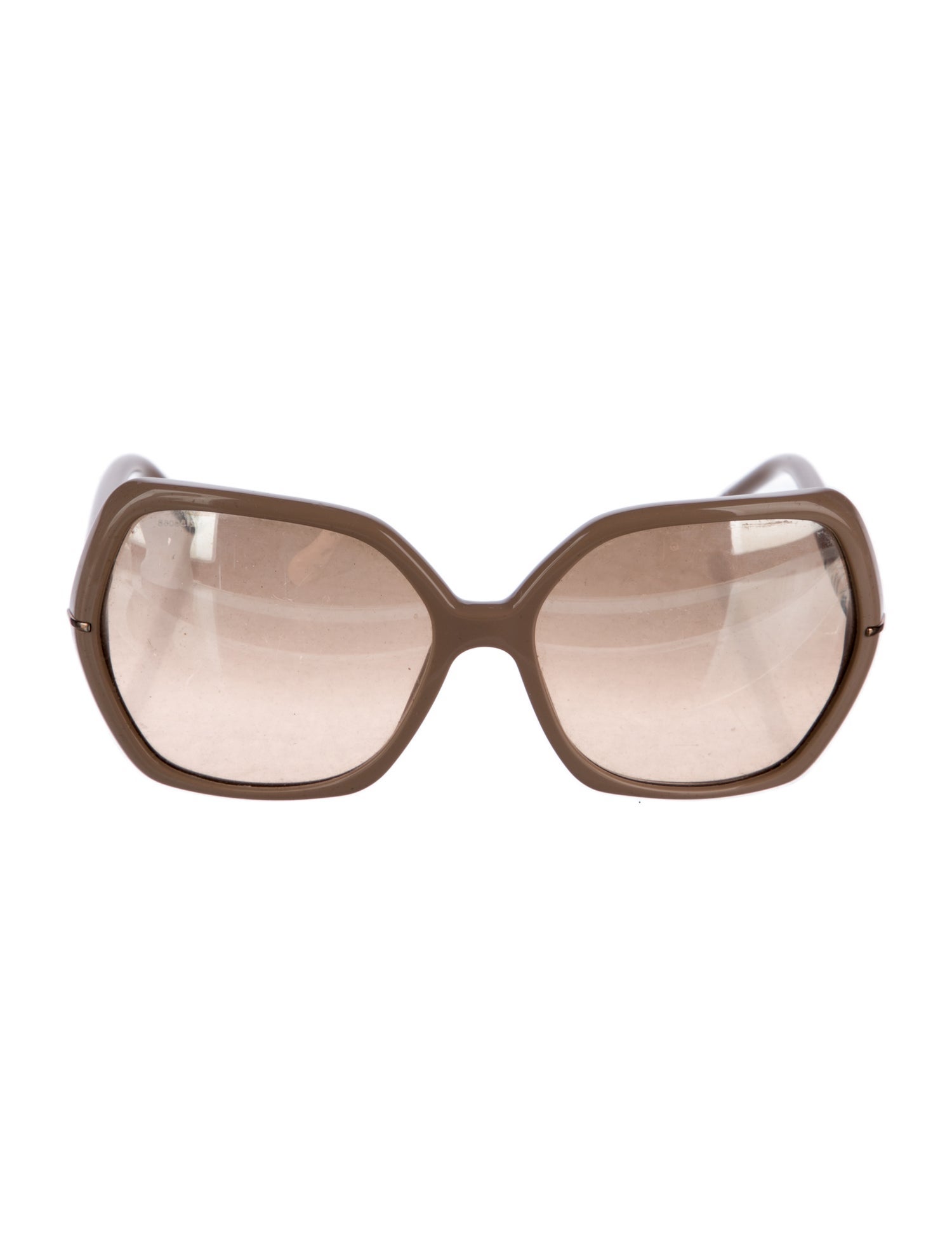 Burberry Oversize Mirrored Sunglasses