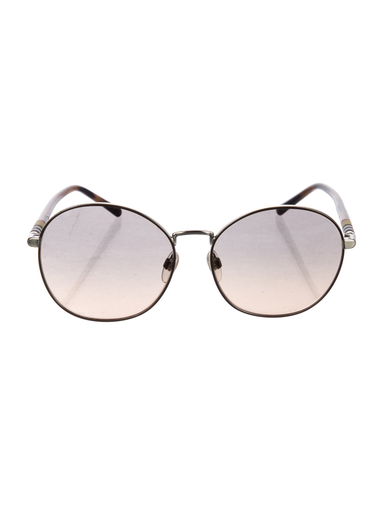 Burberry Round Gradient Sunglasses