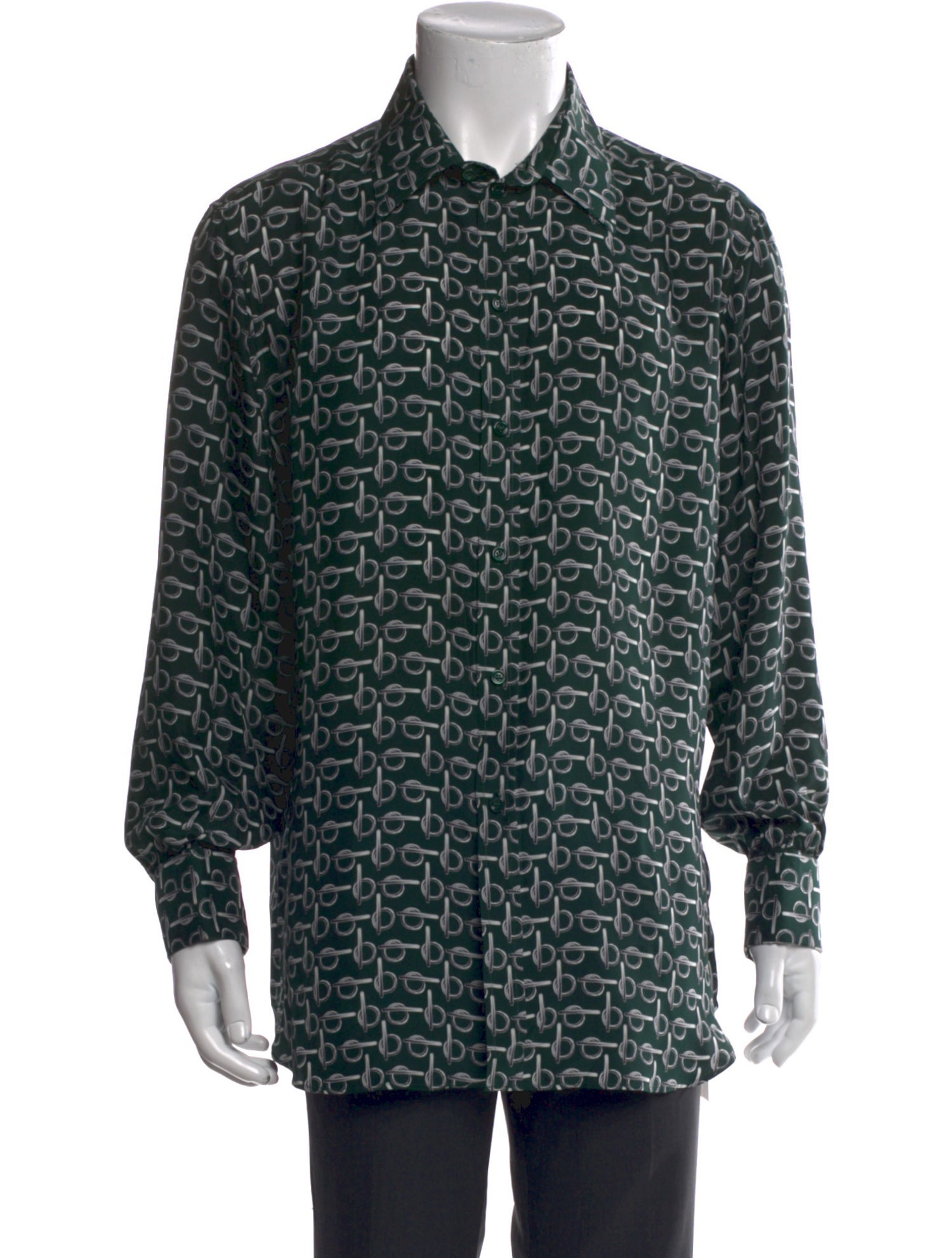 Burberry Silk Printed Shirt