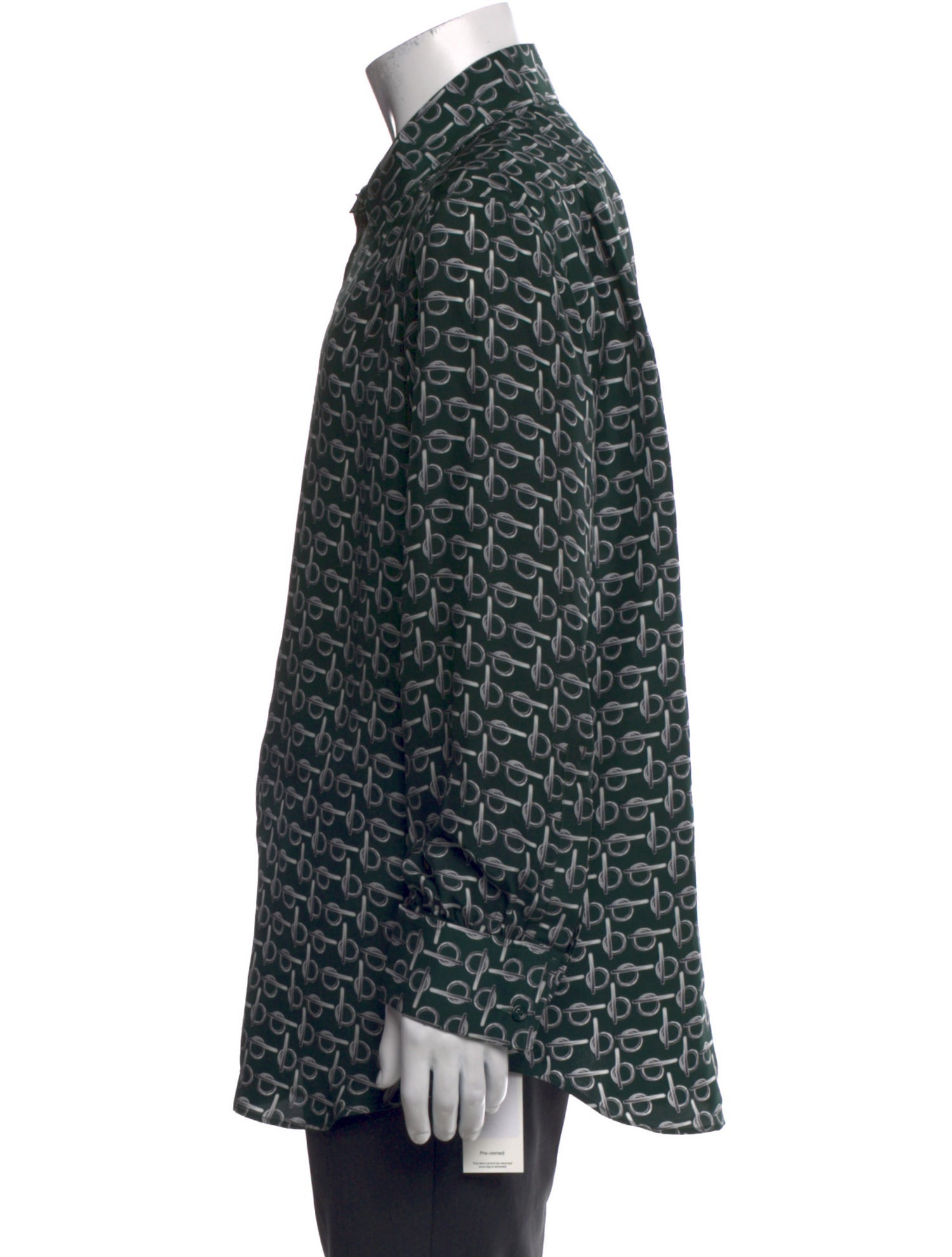 Burberry Silk Printed Shirt