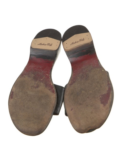 Burberry Leather Slides