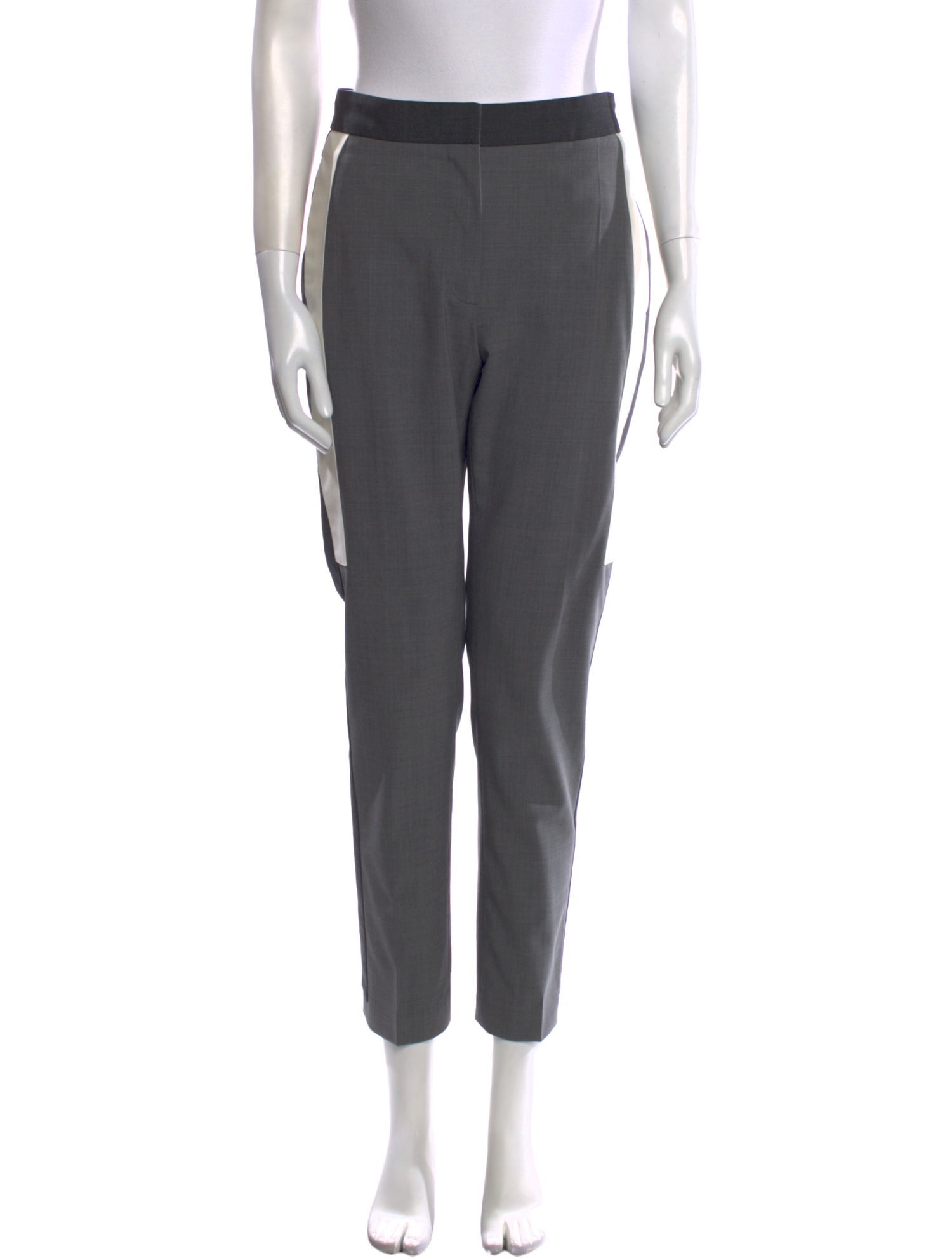 Burberry Wool Straight Leg Pants