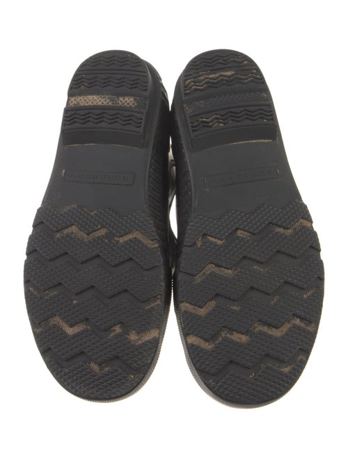 Burberry House Check Pattern Rubber Rain Boots