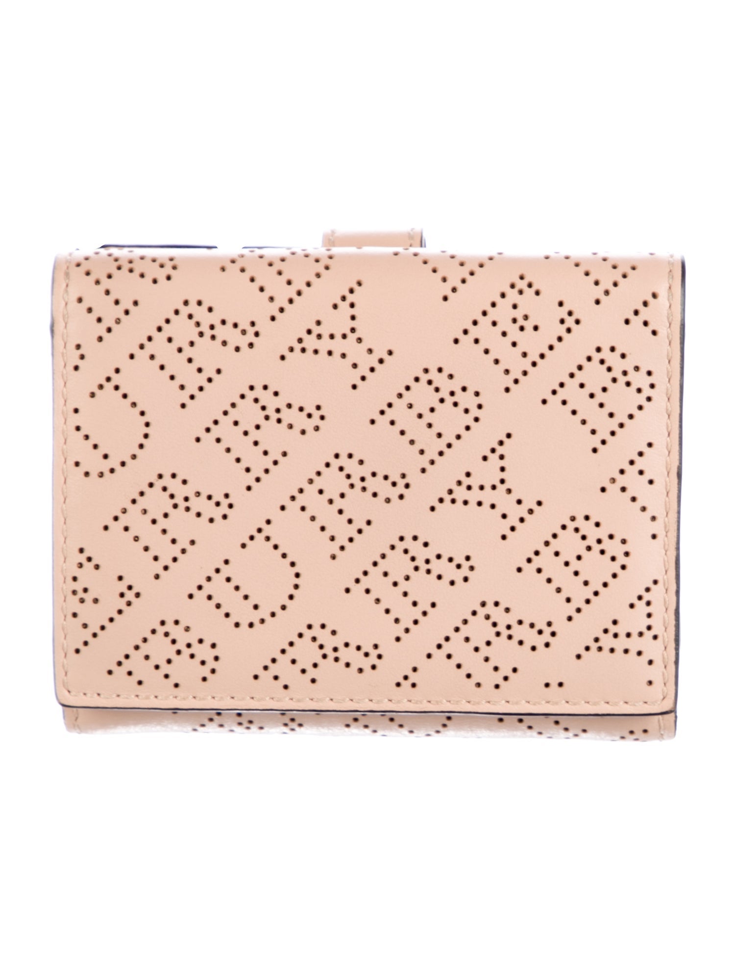 Burberry Leather Printed French Purse