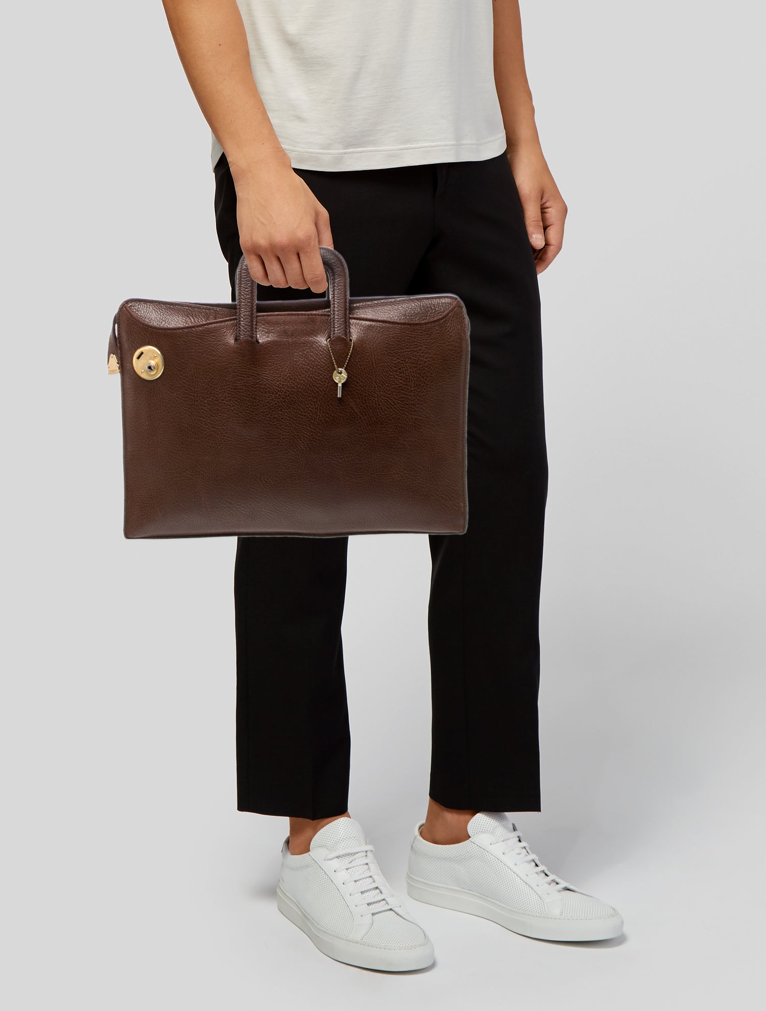 Burberry Leather Briefcase
