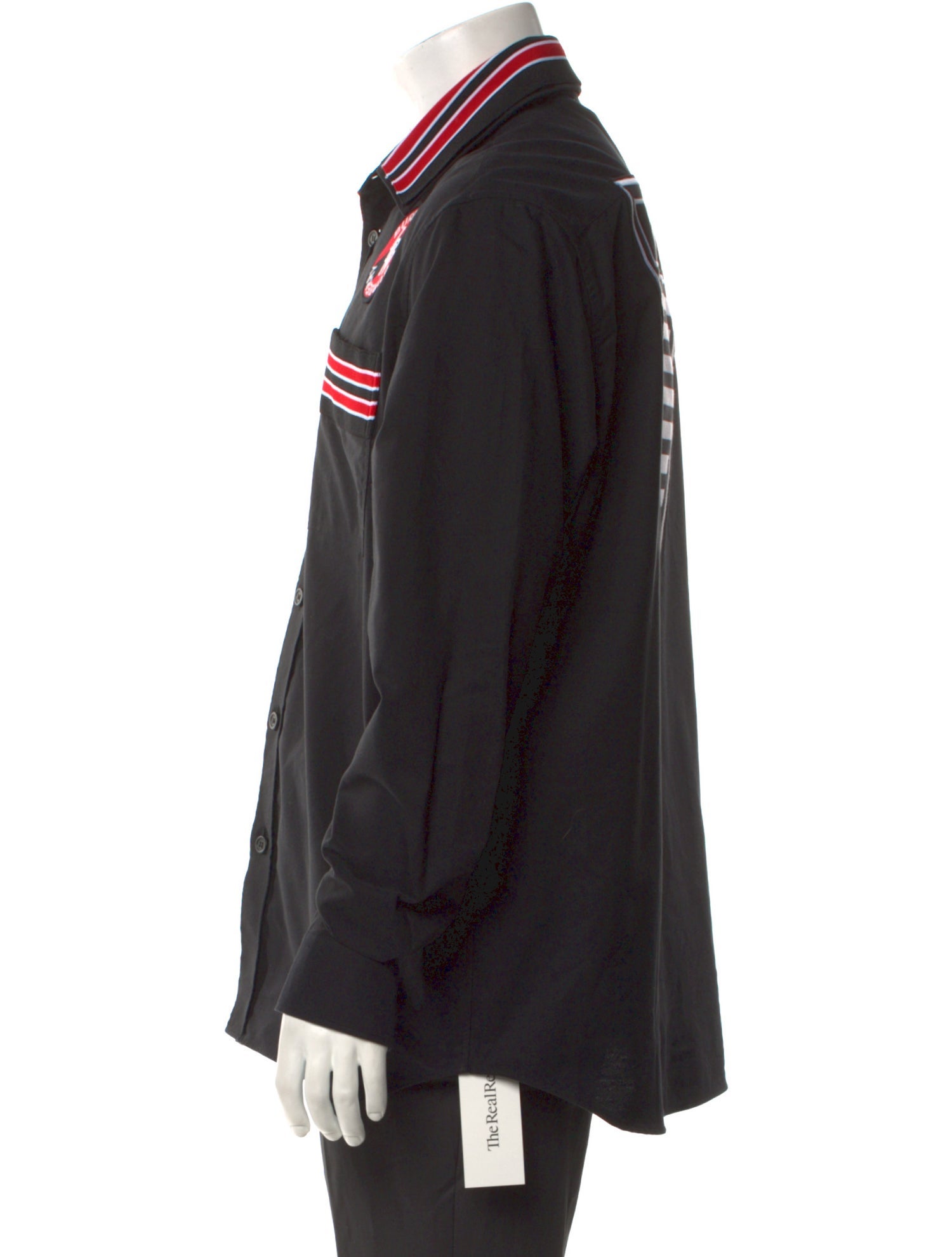 Burberry Graphic Print Long Sleeve Shirt