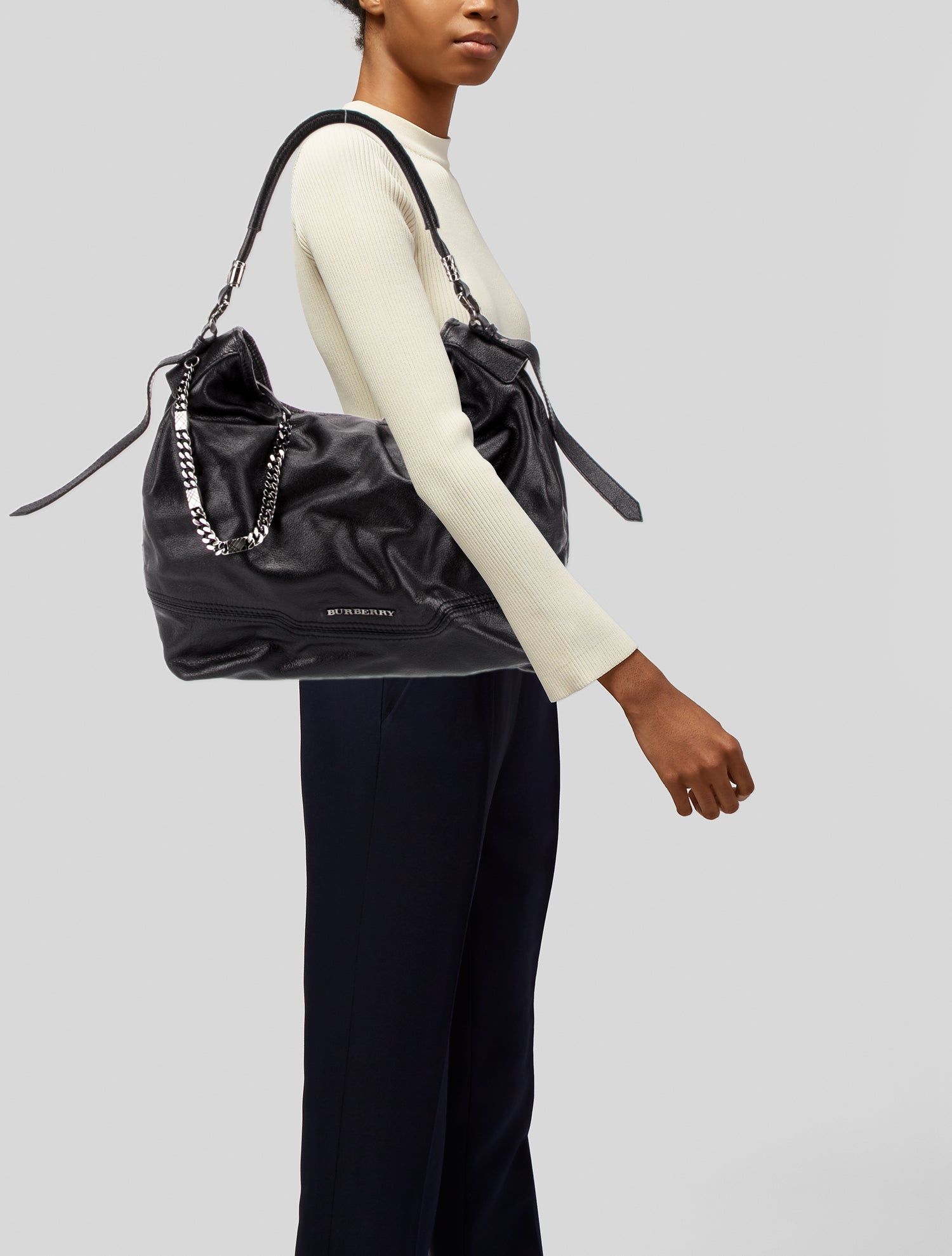 Burberry Prorsum Leather Hobo