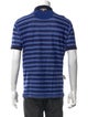 Burberry Striped Collar Polo Shirt