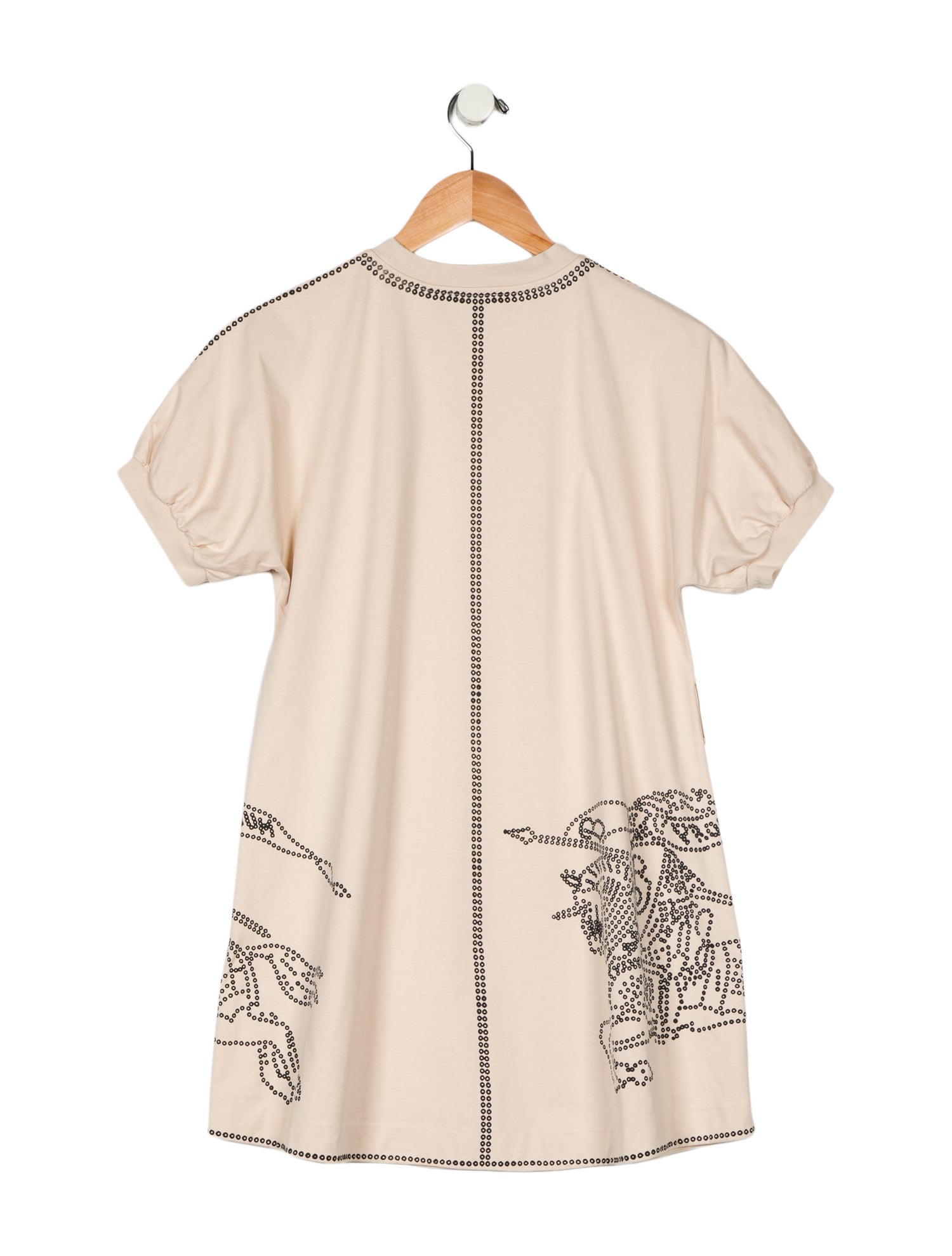 Burberry Kids Girls' Graphic Print Short Sleeve Dress