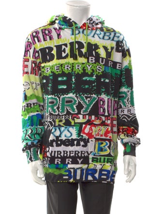 Burberry Signature Logo Printed Hoodie