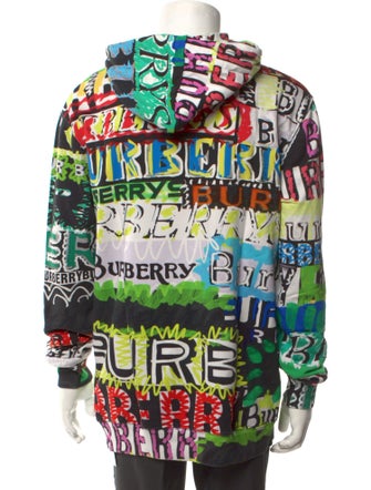 Burberry Signature Logo Printed Hoodie