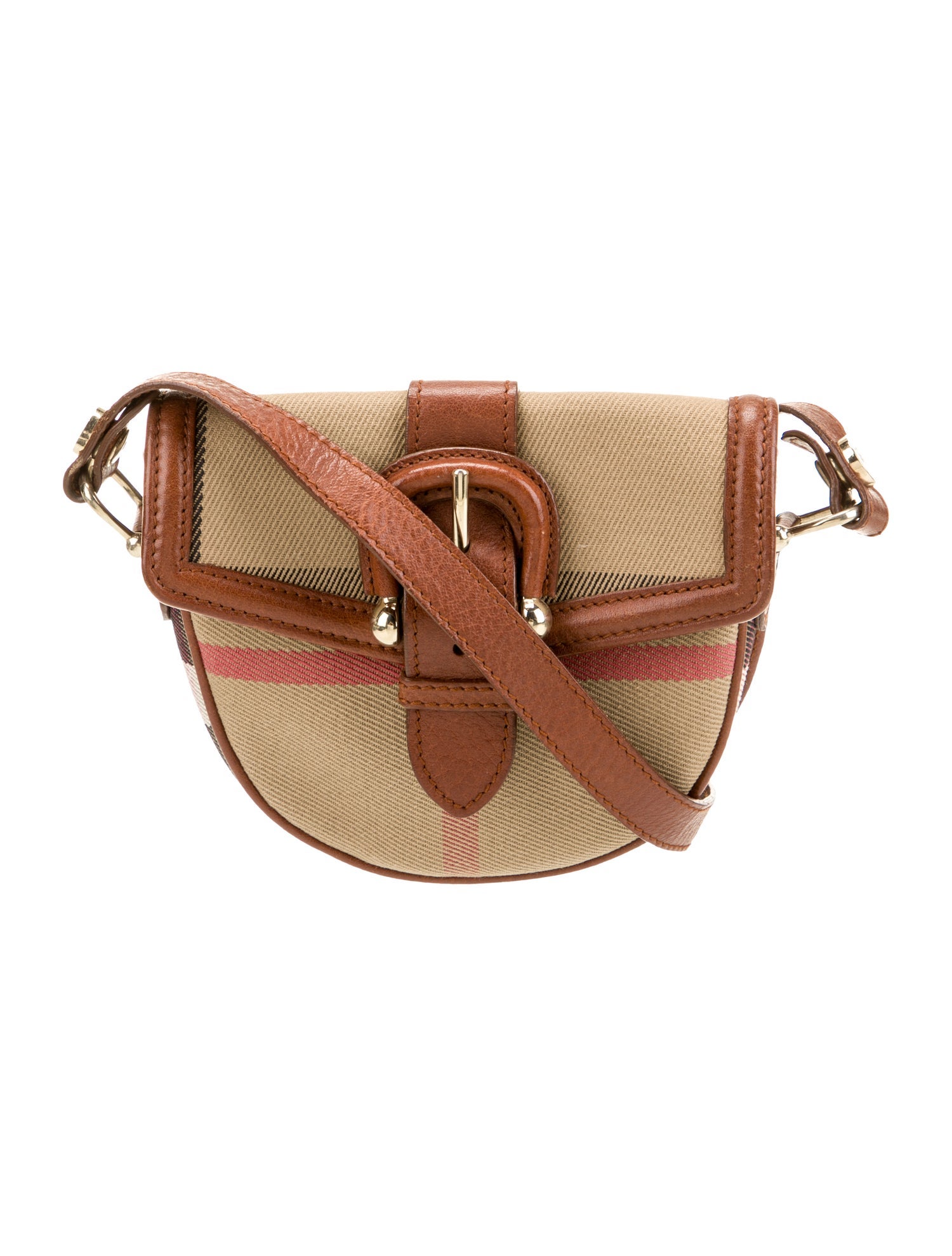 Burberry Prorsum Nova Check Crossbody Bag