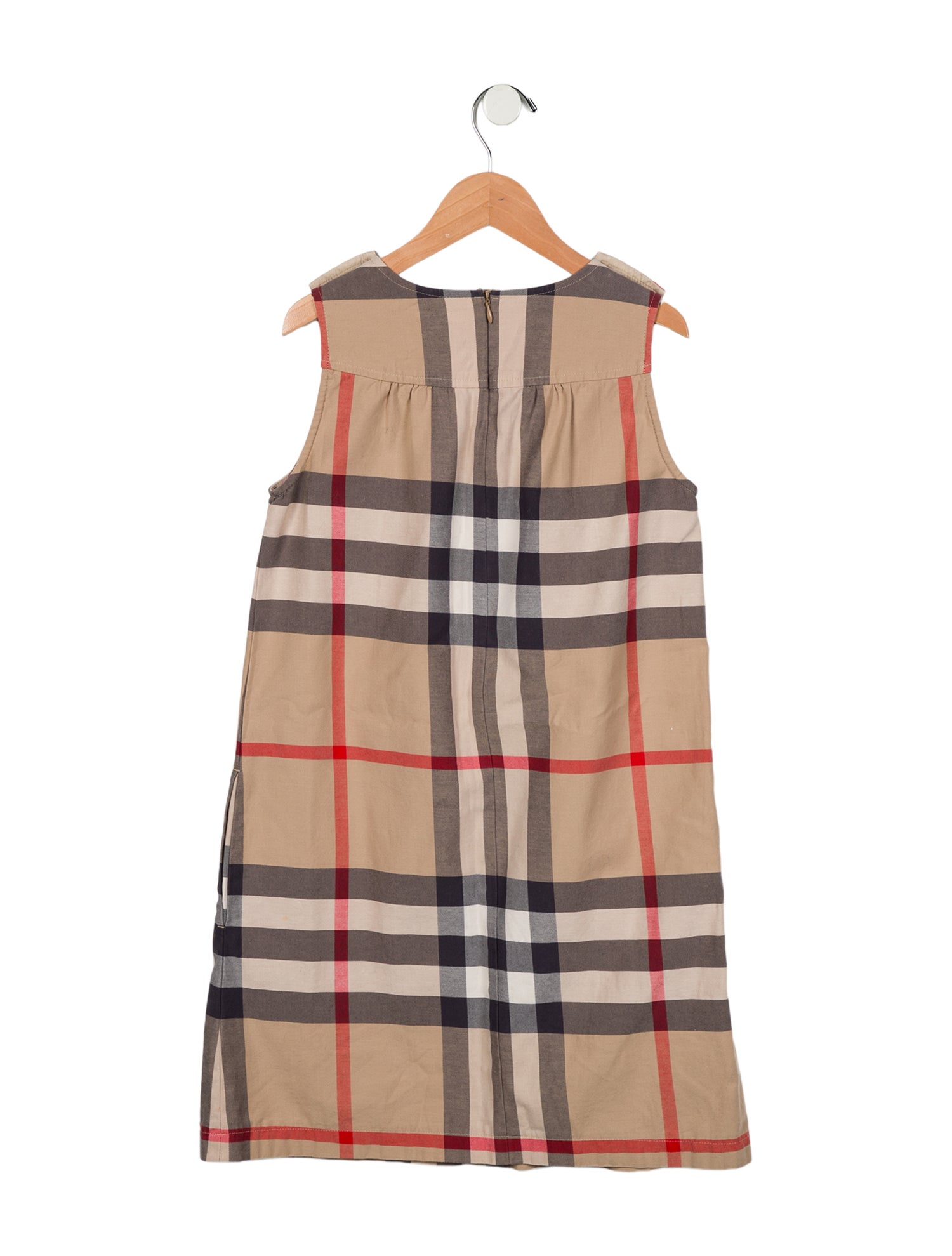 Burberry Girls' Checkprint Sleeveless Dress