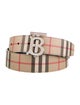 Burberry Check Print Nova Check Pattern Belt Kit