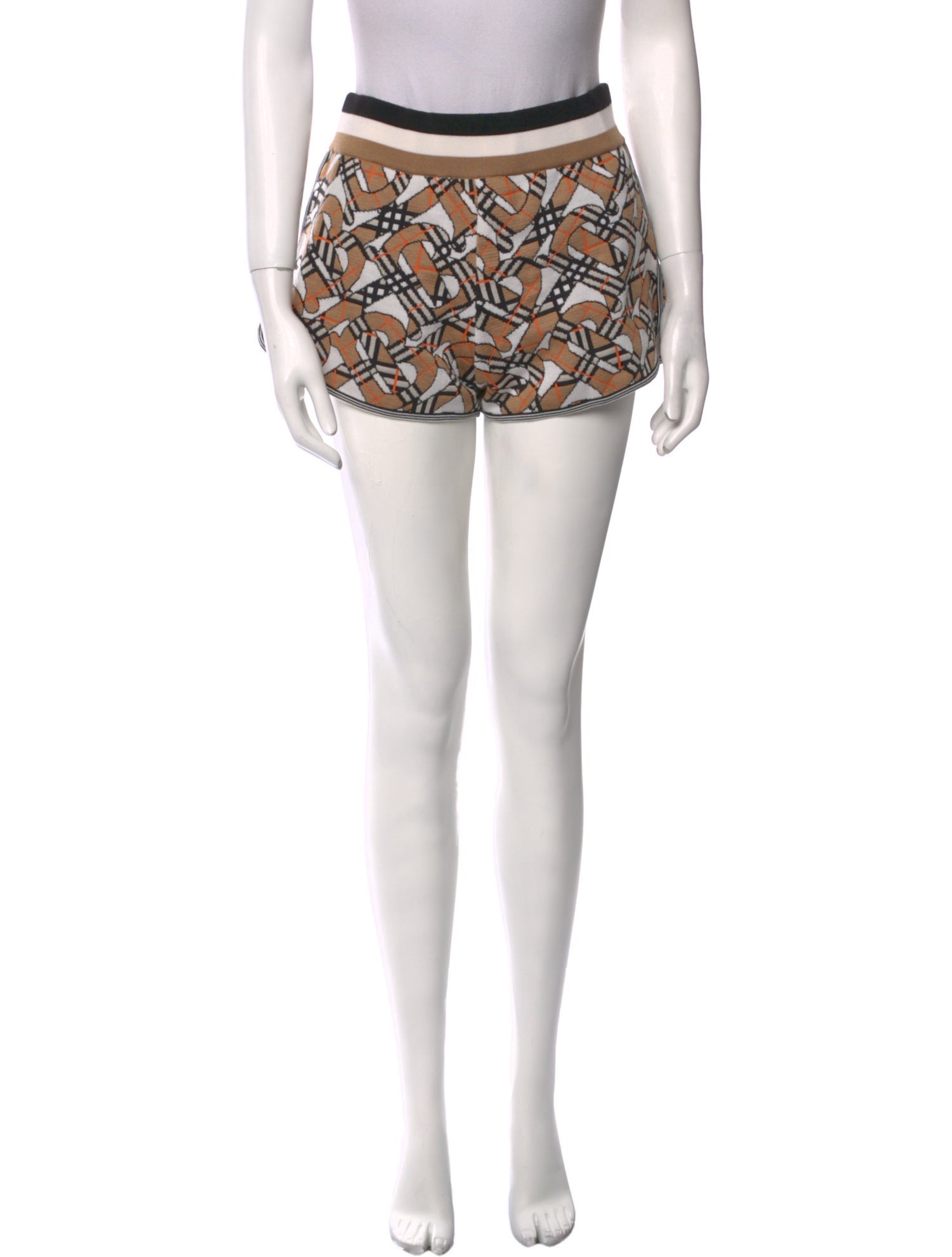 Burberry Wool Mini Shorts