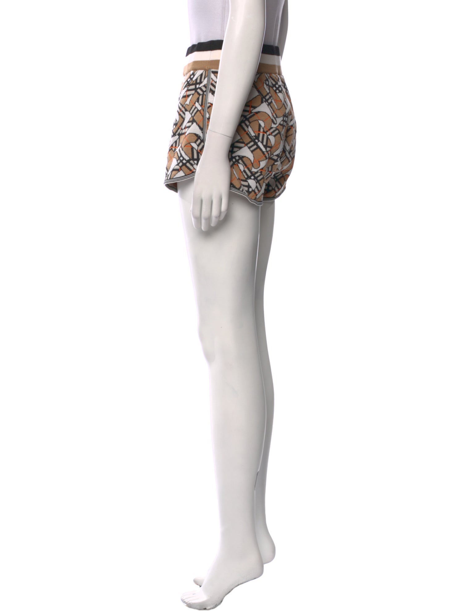 Burberry Wool Mini Shorts