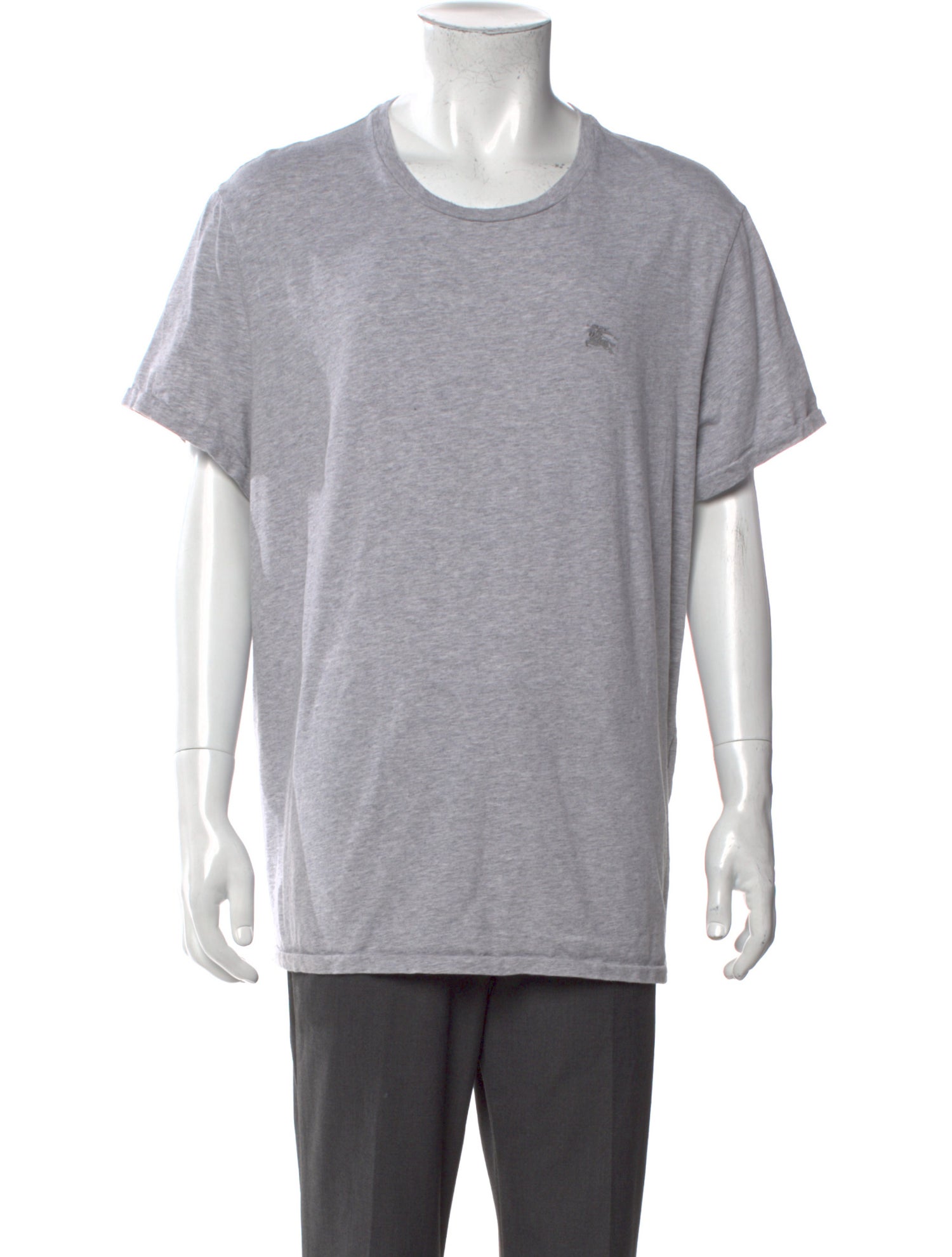 Burberry Scoop Neck Short Sleeve T-Shirt