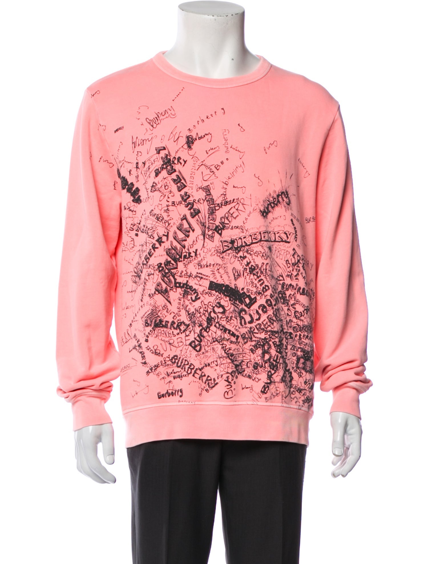 Burberry Signature Logo Graphic Print Sweatshirt