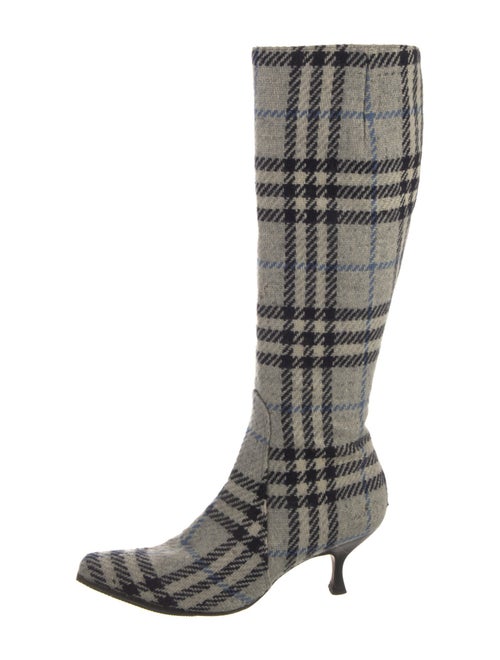 Burberry Nova Check Pattern Boots