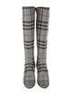 Burberry Nova Check Pattern Boots
