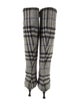 Burberry Nova Check Pattern Boots