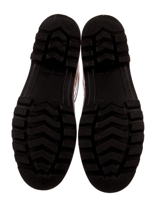 Burberry Abstract Check Rubber Rain Boots